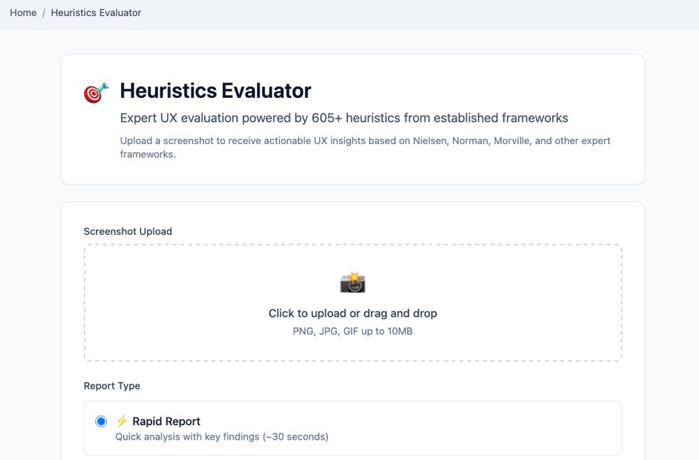 The Heuristics Evaluator